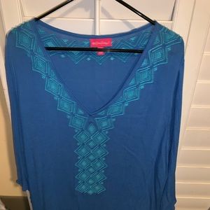 Blue tunic never worn